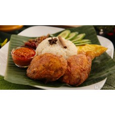 Nasi Lemak Ayam Rendang